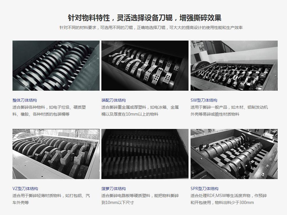 塑料撕碎机刀片