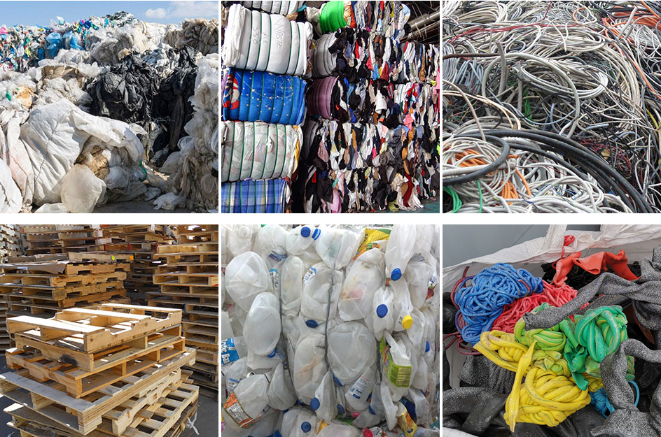 双轴撕碎机适用物料