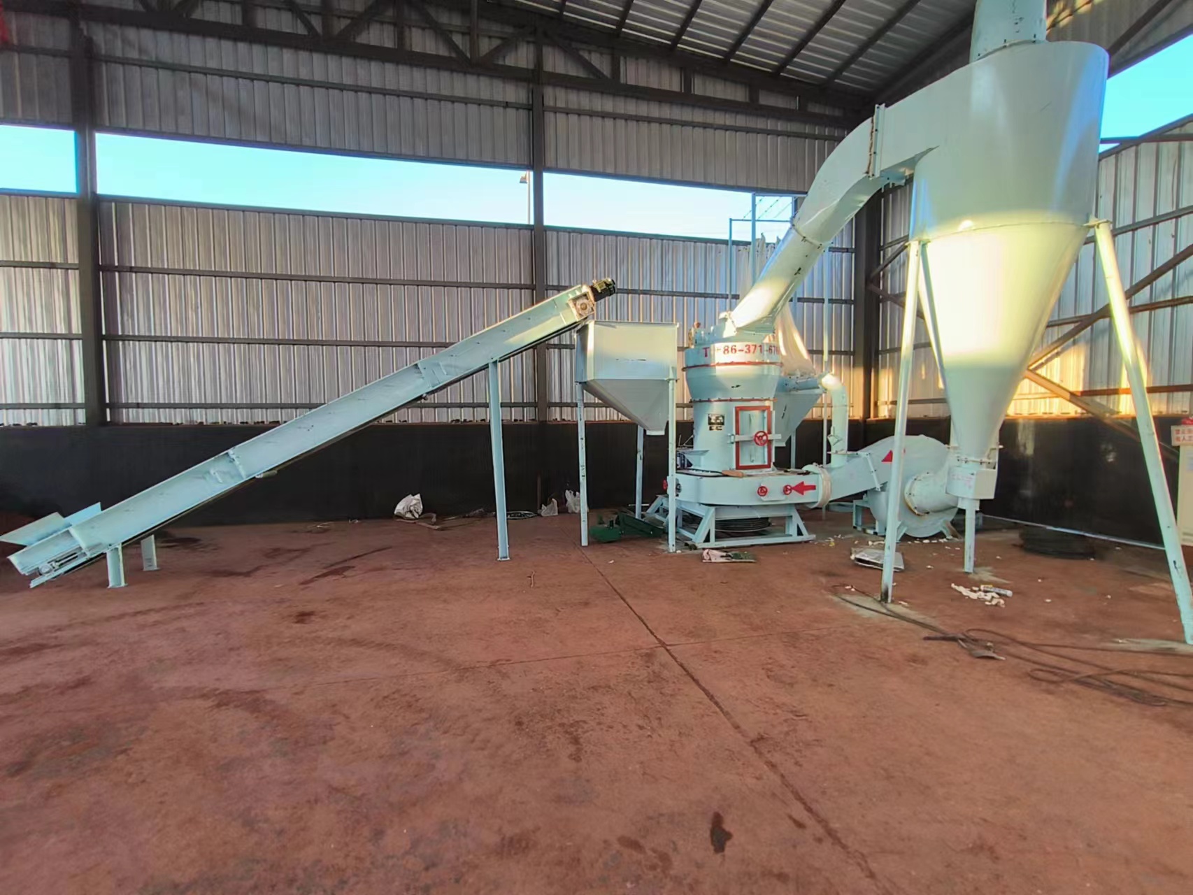 雷蒙磨粉机生产线